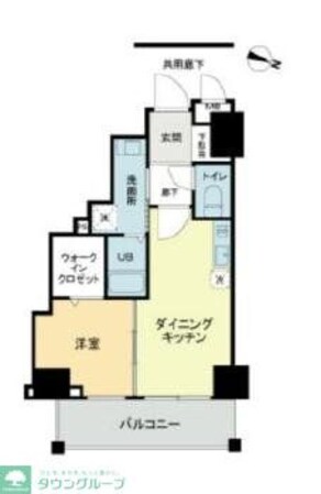 プレセダン板橋本町の物件間取画像